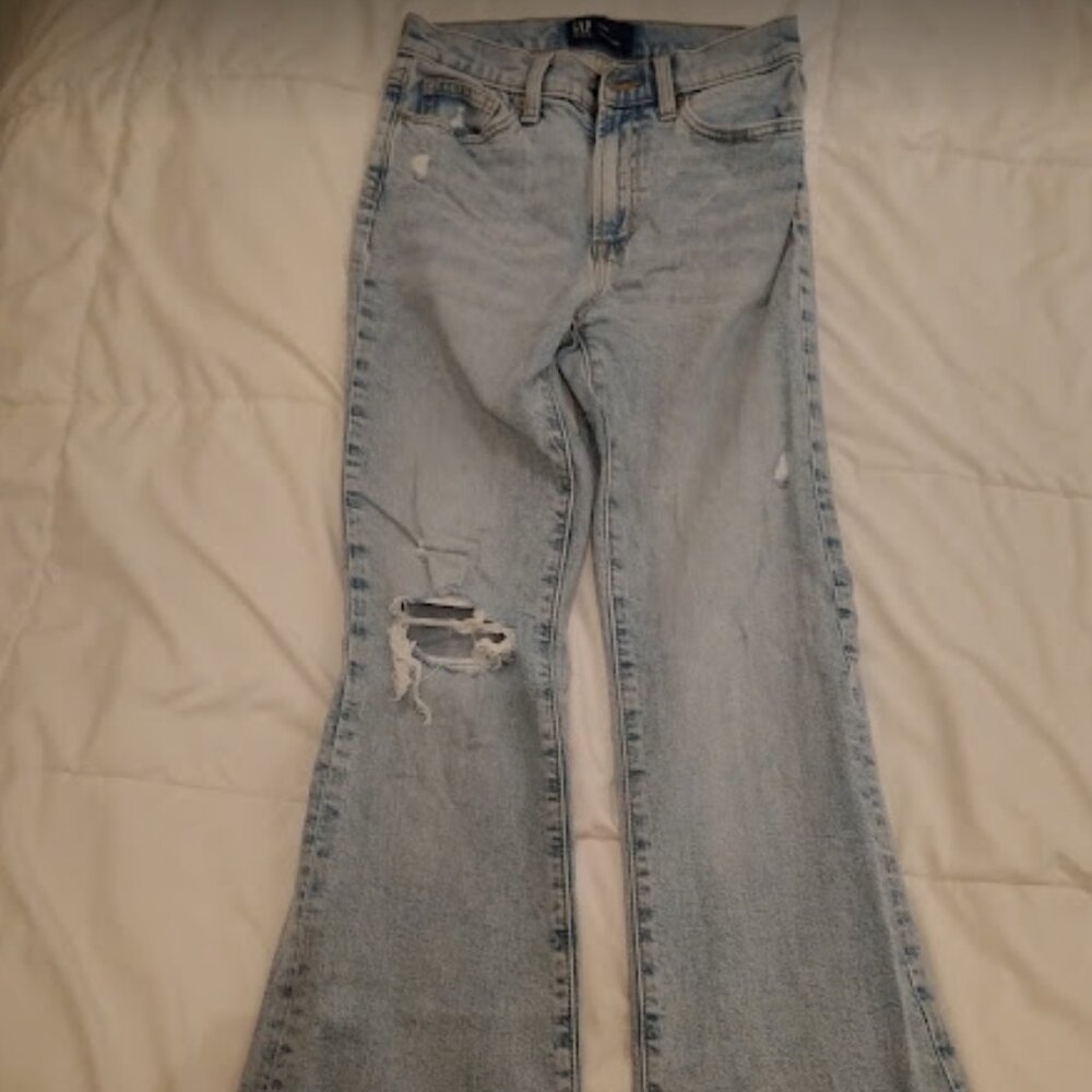 Gap flare jeans